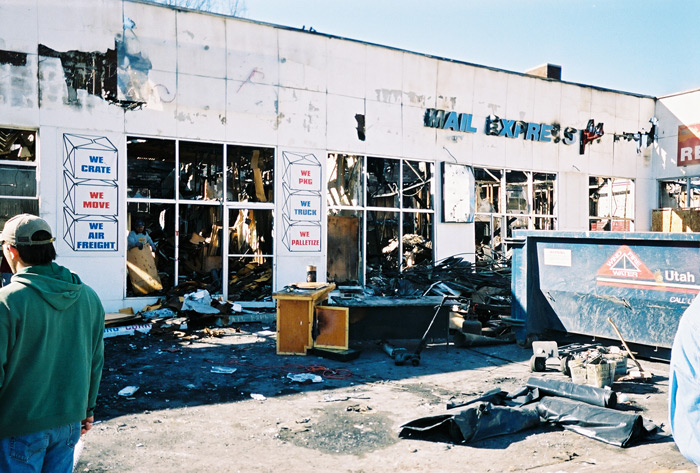 The infamous fire of 2003