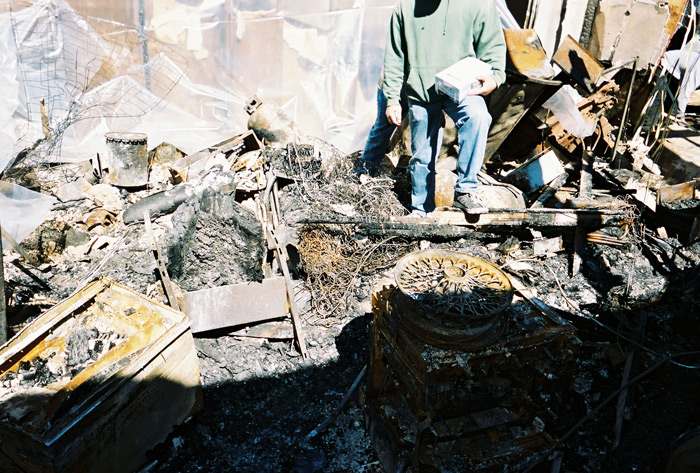 The infamous fire of 2003