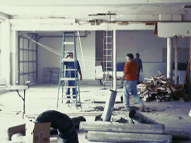 Remodeling of new store 2003