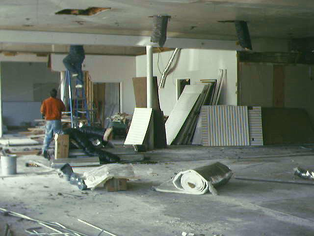 Remodeling of new store 2003