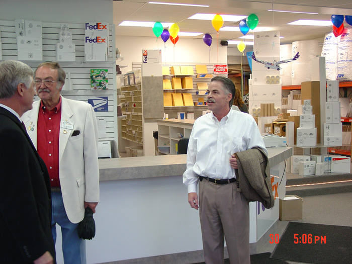Dad at the Grand Opening of new store 2003