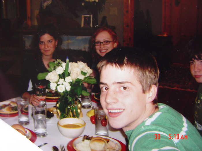Thanksgiving or Christmas at Aunt Paula
