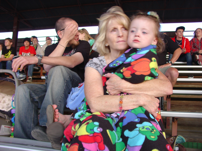 at the rodeo - Cody, Wyoming 2010