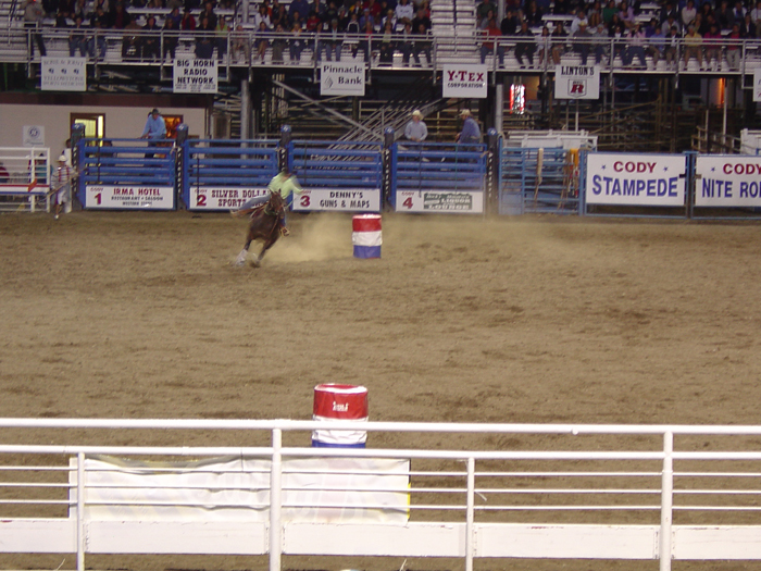 the rodeo - Cody, Wyoming 2010