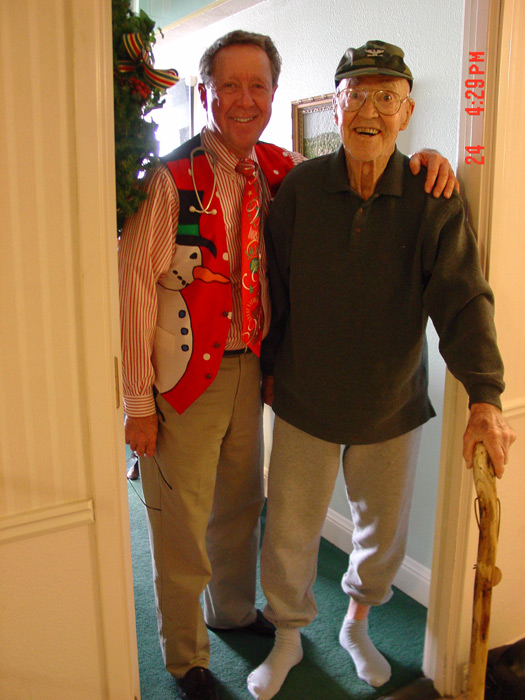 Grandpa Johnny and Uncle Jonathan