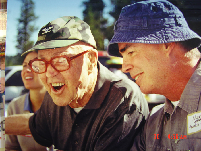 Grandpa Johnny and Uncle Mark