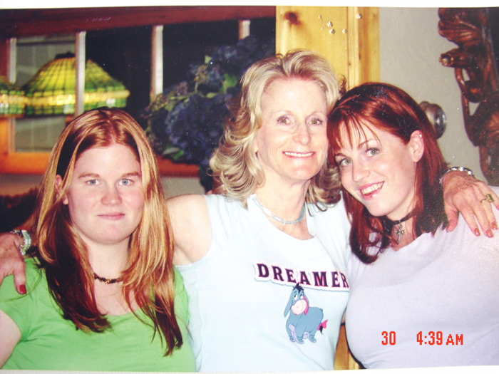 Mom, Michelle, & Catherine ~2008