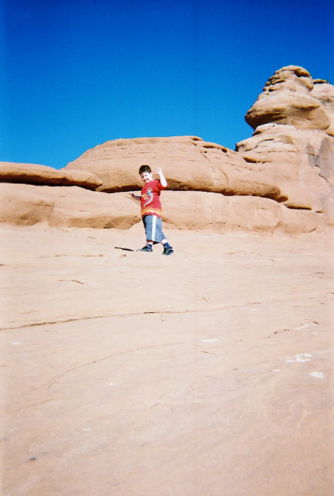 Nick at Arches National Park ~2003