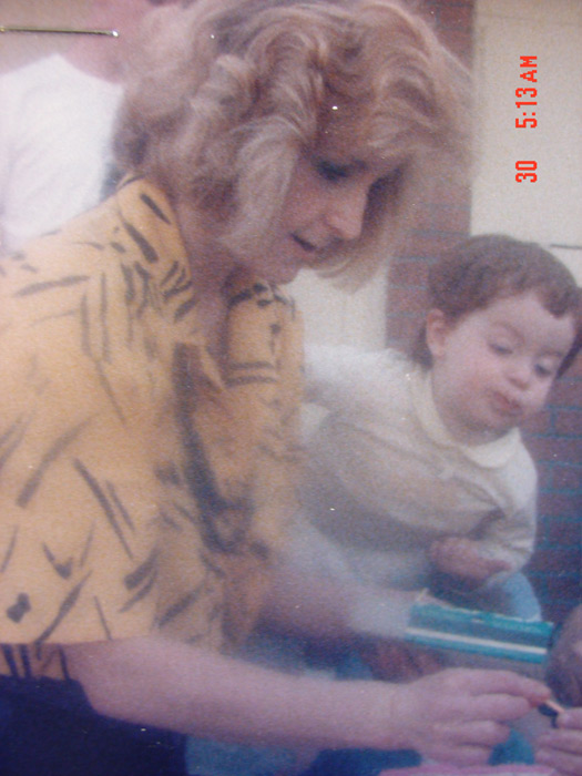 Mom & Catherine. ~1987