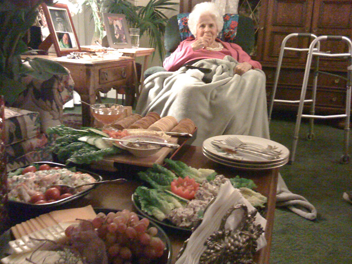 Visting Grandma Lucy ~2010