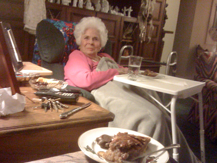Visting Grandma Lucy ~2010