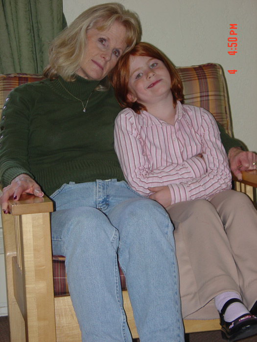 Angel and Mom - Yellowstone 2004