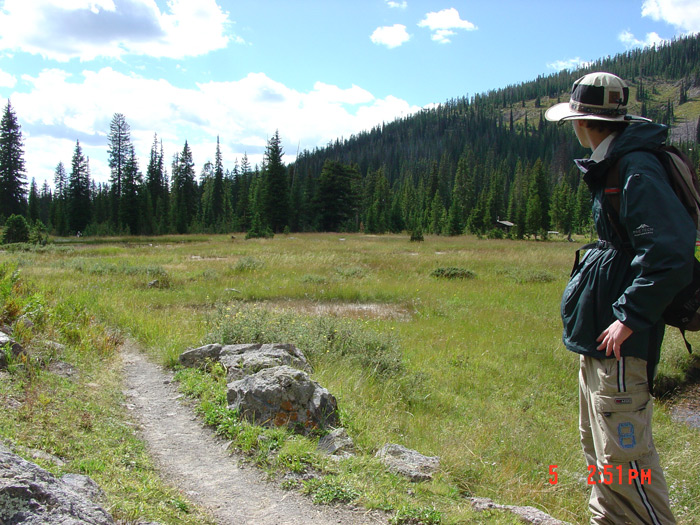 Bechler Hike - Yellowstone 2004