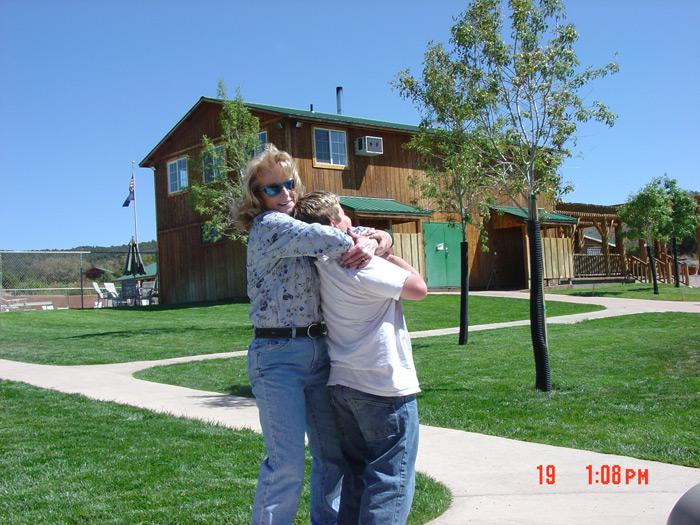 Mom and Mike - Zion Ponderosa ~2005